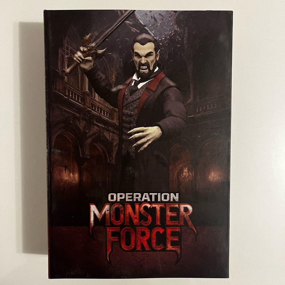Count Dracula Operation Monster Force IV Action Figure New In Box